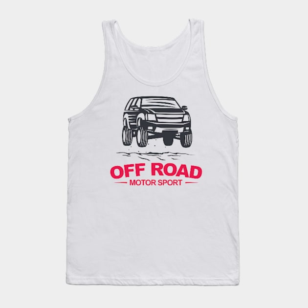 OFF - ROAD motorsport Tank Top by MOTOSHIFT